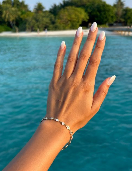 Silver Diamond Bracelet